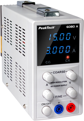 P 6080 A PeakTech Bench Power Supplies and Loads Image 4