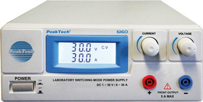 P 6160 PeakTech Bench Power Supplies and Loads