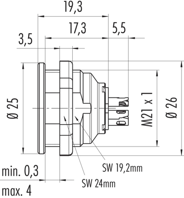 09 4812 25 04 binder Other Circular Connectors Image 2