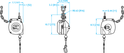 25EBNC Aero-Motive Spring Balancers