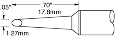 SSC-767A METCAL Soldering tips, desoldering tips and hot air nozzles