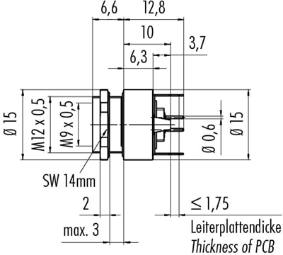 09 0428 35 08 binder Other Circular Connectors Image 2