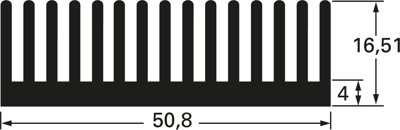 10020016 Fischer Elektronik Heat Sinks