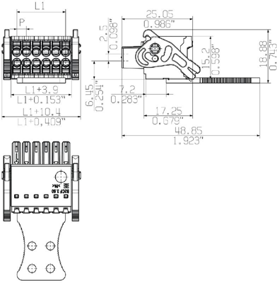 2054550000 Weidmüller PCB Connection Systems Image 3