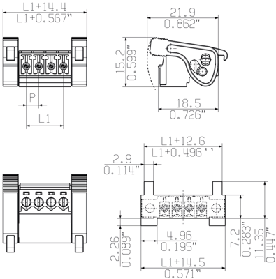 2444130000 Weidmüller PCB Connection Systems Image 3