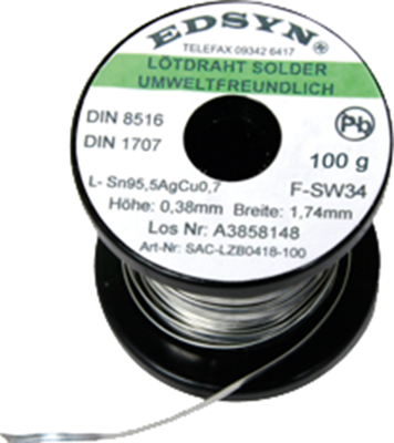 SAC-LZB 0418 Edsyn Solder Wires