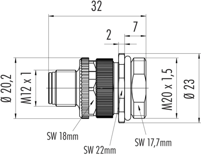 99 0693 500 04 binder Sensor-Actuator Connectors Image 2