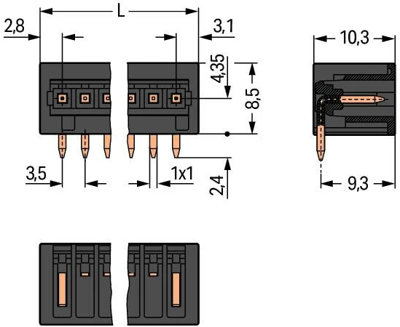 734-162/105-604/997-405 WAGO PCB Connection Systems Image 2