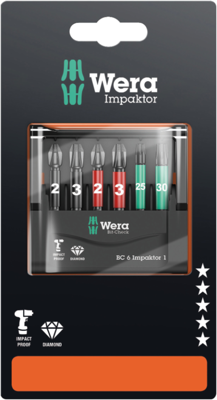 05073890001 Wera Screwdrivers, Bits and Bitholders