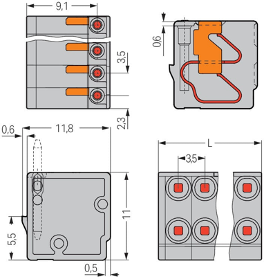 252-310 WAGO PCB Connection Systems Image 2