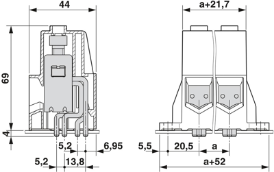 1841869 Phoenix Contact PCB Terminal Blocks Image 2