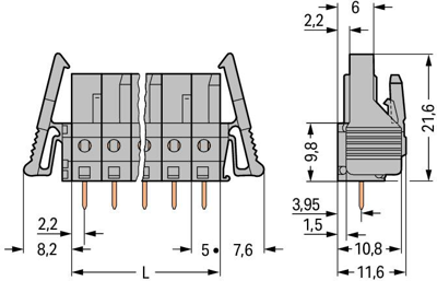 232-135/039-000 WAGO PCB Connection Systems Image 2