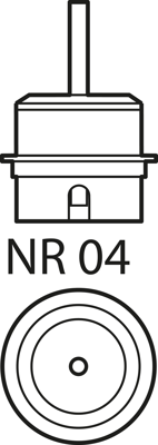 NR04 Weller Soldering tips, desoldering tips and hot air nozzles