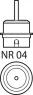 NR04 Weller Soldering tips, desoldering tips and hot air nozzles