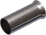 Uninsulated Wire end ferrule, 0.25 mm², 6 mm long, silver, 22C471