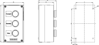 3SU1803-0AT00-2AB1 Siemens Control Devices in Housings Image 2