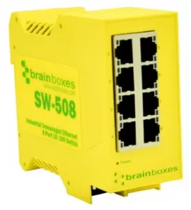 SW-508 BRAINBOXES ETHERNET switches