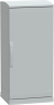 Control cabinet, (H x W x D) 1000 x 500 x 420 mm, IP44, polyester, light gray, NSYPLAZT1054G