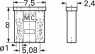 Short circuit jumper and connection jumper