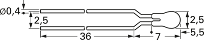 B57871S0103F001 EPCOS NTC Thermistors