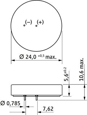 1111576332 Tadiran Batteries Round Cells, 9V Blocks Image 2