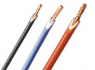 Silicone-Stranded wire, high flexible, halogen free, SiliVolt-2V, 0.5 mm², red, outer Ø 2.7 mm