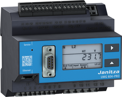 UMG 604E Janitza Energy Measurement