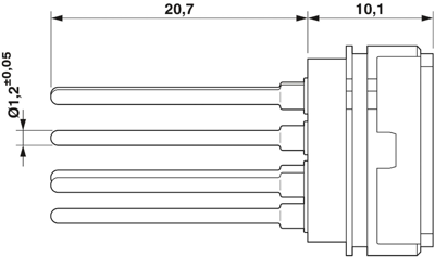 1599367 Phoenix Contact Accessories for Industrial Connectors Image 2