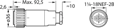 933067100 Hirschmann Automation and Control Other Circular Connectors Image 2