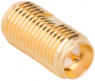 Coaxial adapter, 50 Ω, SMA socket to RP-SMA socket, straight, 132169RP