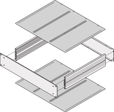 30860-520 SCHROFF Accessories for Enclosures