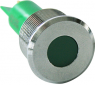 LED signal light, 24 V (DC), green, 5 mcd, Mounting Ø 19 mm, pitch 1.25 mm, LED number: 1