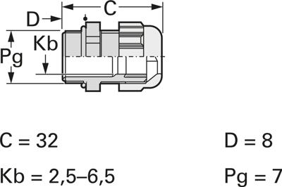 53015200 LAPP Cable Glands Image 2