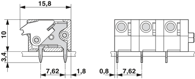 1790458 Phoenix Contact PCB Terminal Blocks Image 3