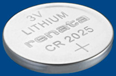 CR2025 MFR CU RENATA Button Cells