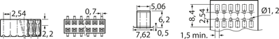 1-966645-0 AMP PCB Connection Systems