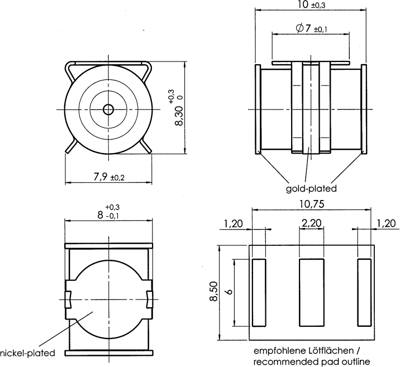 B88069X5930T502 EPCOS Gas Discharge Tubes Image 2