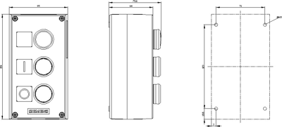 3SU1803-0AC00-2AB1 Siemens Control Devices in Housings Image 2