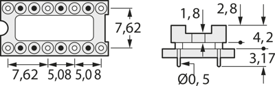 023-3-008-3-B1STF-XT0 MPE-GARRY Semiconductor Sockets, Holders Image 3