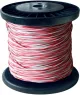 YV 2X0,6/1,1 WEISS/ROT Insulated stranded wires