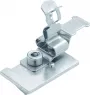 Shield clamp, Ø 1.5-3 mm, M4, for C16 rail, 1037-001C