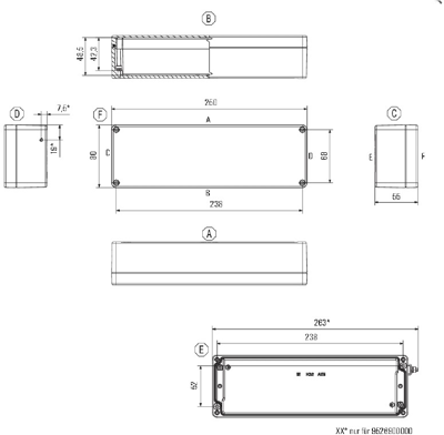 1329690000 Weidmüller General Purpose Enclosures Image 2