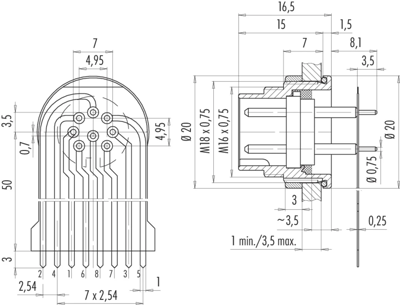 09 0173 65 08 binder Other Circular Connectors Image 2