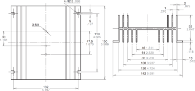 AQPHSJ25AJ Panasonic Heat Sinks Image 2