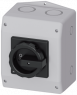 Load-break switch, Rotary actuator, 2 pole, 32 A, 800 V, (W x H x D) 146 x 199 x 141 mm, front mounting, 3LD2265-8VQ51-0AF6