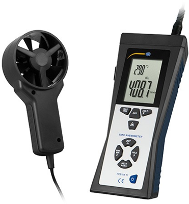 PCE-VA 11 PCE Instruments Anemometers, Gas and Pressure Measuring Instruments Image 1