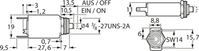 106-P30-1,5A E-T-A Device Circuit Breakers Image 2