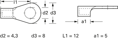 3519A Vogt Cable Lugs