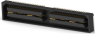 Socket header, 80 pole, pitch 0.8 mm, straight, black, 2-1658462-2