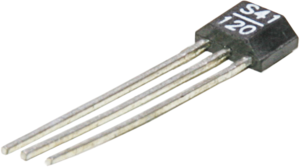 Hall effect sensor, -150 to 150 G, 4.5-24 V, SS41, -40 to 150 °C